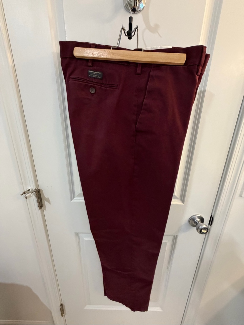 Banana Republic Men's Burgundy Chinos